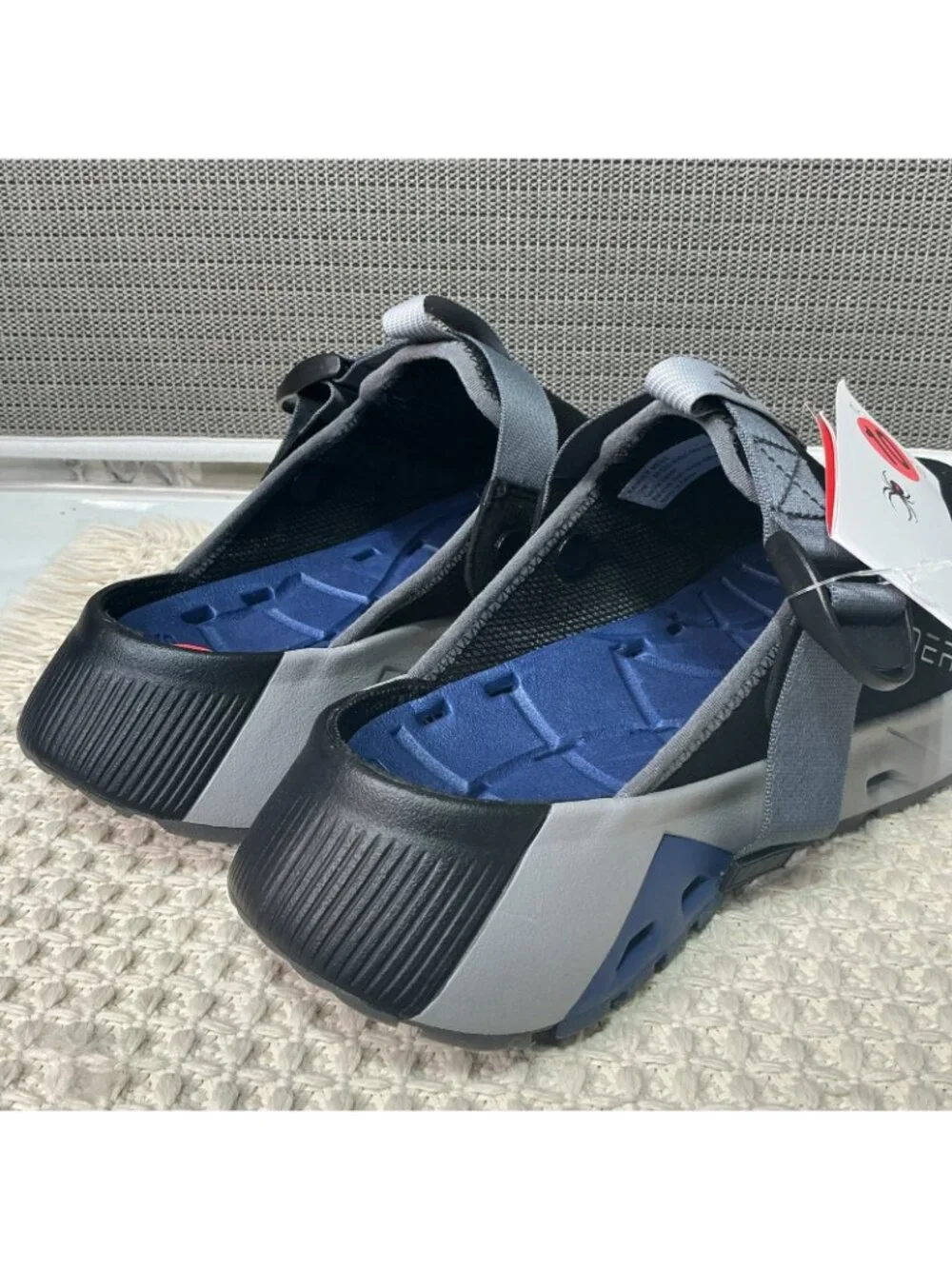 Spyder Ranger Sandals Water Black Clog Style Slip On Men US 10